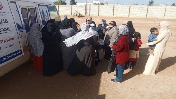 قافلتان طبيتان لتقديم خدمات صحية ومجتمعية لأهالي الإسكندرية