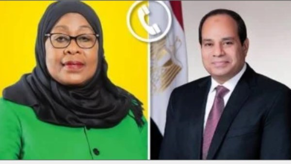 الرئيس السيسي يهنئ الرئيسة التنزانية بمناسبة فوزها في الانتخابات الرئاسية لولاية ثانية