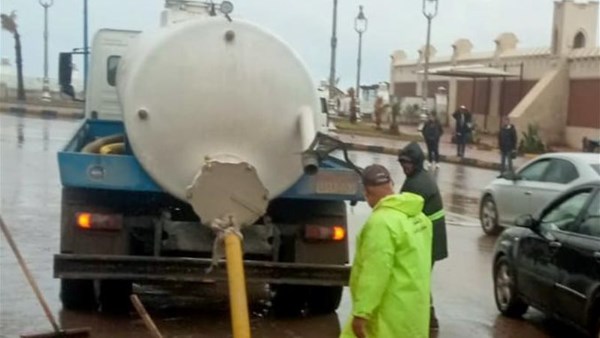 رفع درجة الاستعدادات للتعامل مع موجة الطقس غير المستقر