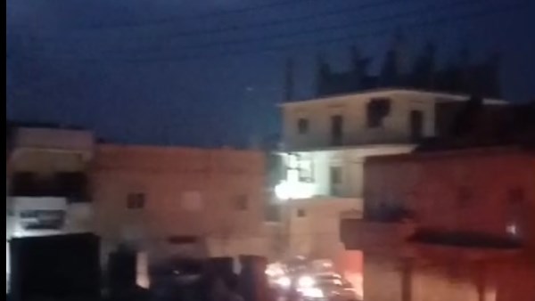 قصف مدينة حلب السورية