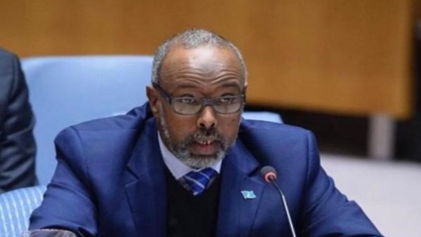 مندوب الصومال لدى الأمم المتحدة أبو بكر عثمان بالي
