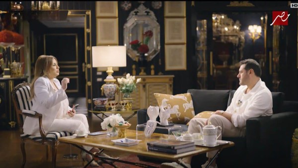 عمرو يوسف مع عبلة سامي