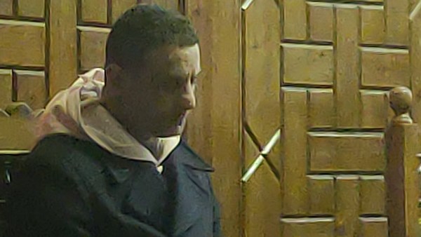 احمد الفيشاوى من عزاء والدته سمية الألفى