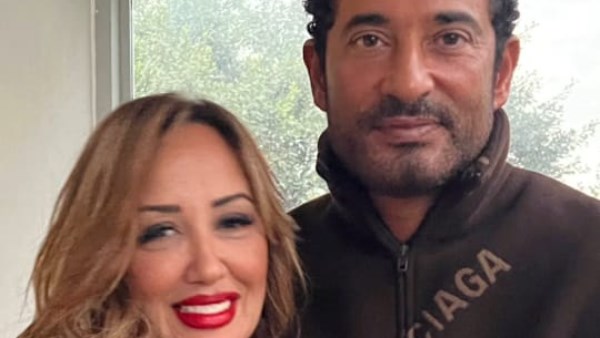 عمرو سعد وزوجته