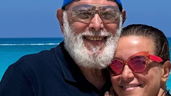 ريهام عبد الغفور و والدها 