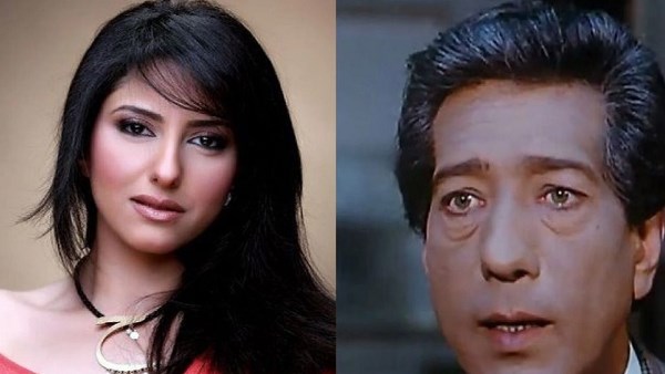 حنان مطاوع و والدها 