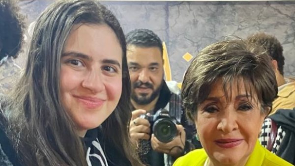 الإعلامية سناء منصور مع أوركيد سامي 