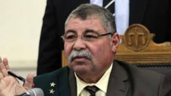 المستشار حسن فريد رئيس المحكمة