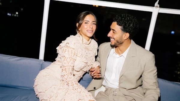 حققت حلمي.. عمر مرموش يحتفل بخطوبته على ضفاف النيل حققت حلمي.. عمر مرموش يحتفل بخطوبته على ضفاف النيل