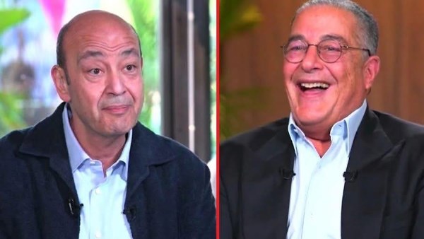 ياسين منصور و عمرو أديب 