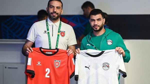 منتخب مصر يظهر بالقميص الأبيض في مواجهته أمام الأردن ضمن منافسات كأس العرب 