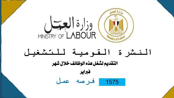 النشرة القومية للتوظيف 