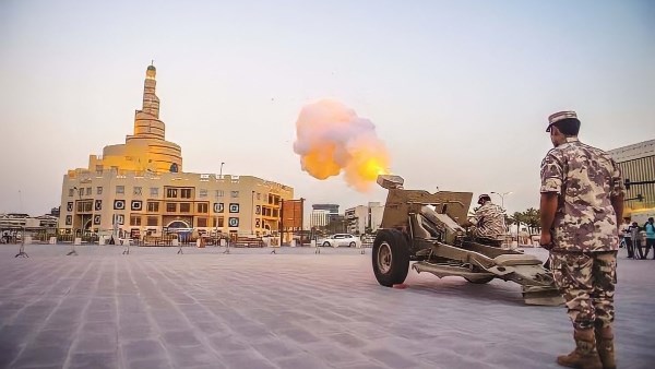 مدفع رمضان في قطر 