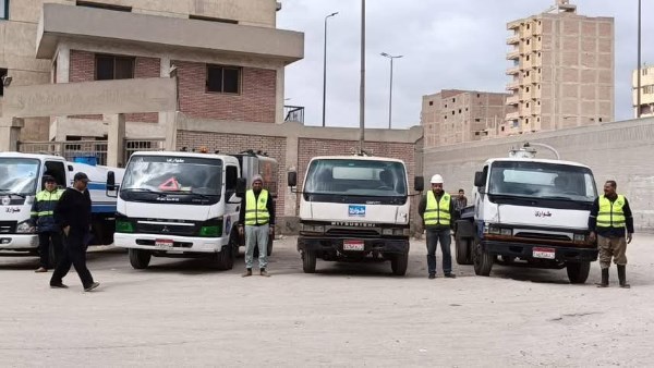 مياه القليوبية ترفع درجة الاستعداد القصوى تحسبًا لسوء الأحوال الجوية