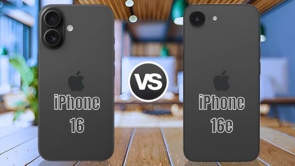 مقارنة بين هاتفي iPhone 16e و آيفون 16