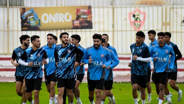 تدريبات فنية قوية لـ لاعبي الزمالك اليوم