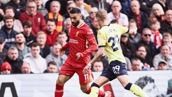 محمد صلاح أفضل لاعب في مواجهة ليفربول وساوثهامبتون