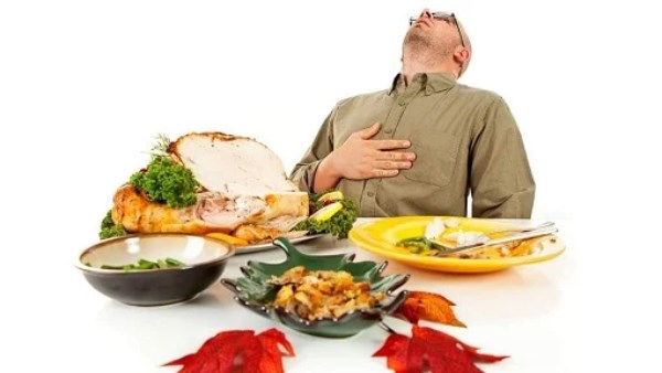 علاج التخمة في رمضان