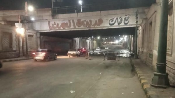 محافظ المنيا : إعادة فتح طريق الكورنيش عقب الانتهاء من إصلاح هبوط أرضى