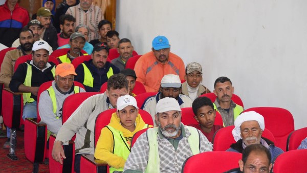 رئيس مدينة بورفؤاد: نقدر دور العاملين بمنظومة النظافة في تحقيق المظهر الحضاري 