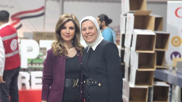 رانيا هاشم والدكتورة آمال إمام