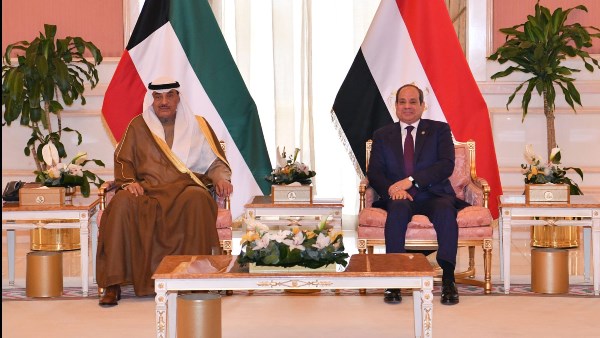 الرئيس السيسي وولي عهد الكويت