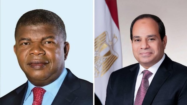 الرئيس السيسي ونظيره الأنجولي جواو لورينسو