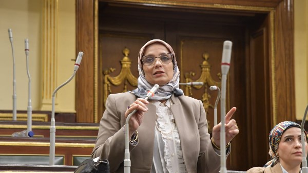 النائبة نجلاء العسيلي