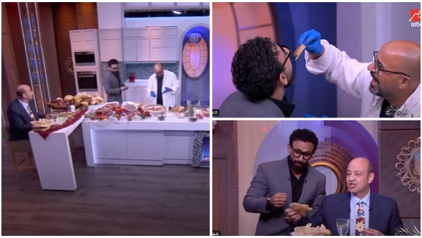 إبراهيم فايق يقتحم استديو عمرو أديب