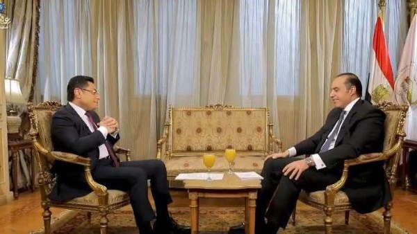 المستشار محمود فوزي، وزير الشؤون النيابية والقانونية والتواصل السياسي