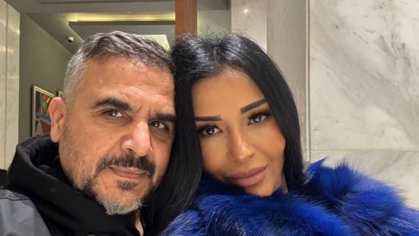 وليد سعد وزوجته 