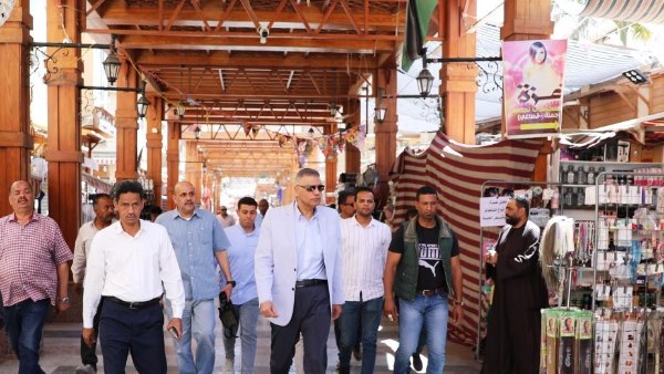 جولة محافظ أسوان