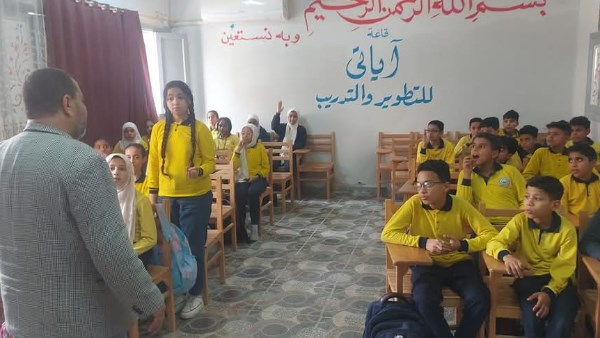 حملات توعوية لمياه القناة  بالمدارس لنشر ثقافة ترشيد استهلاك المياه