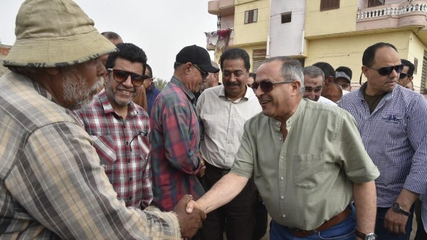 مزارعي الجنوب يعربون عن سعادتهم بزيارة محافظ بورسعيد ودعمه المتواصل