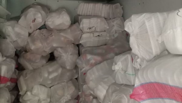 ضبط طن دواجن مجهولة المصدر 
