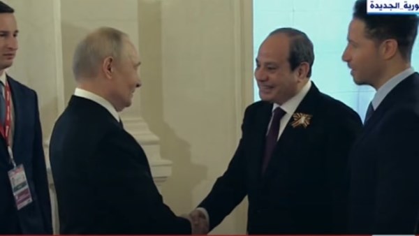 الرئيس السيسي والرئيس بوتين 