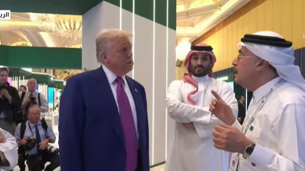 ولي العهد السعودي وترامب 