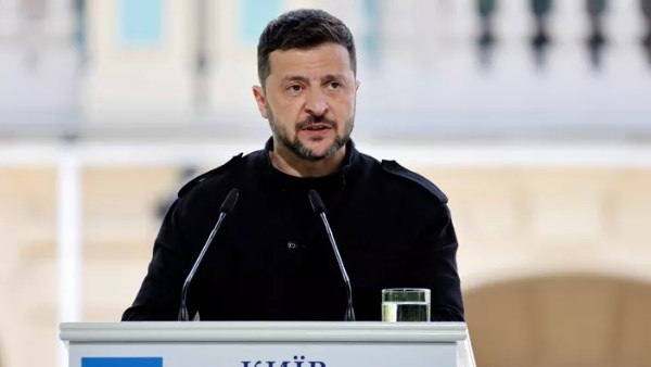 الرءيس الأوكراني فولوديمير زيلينسكي