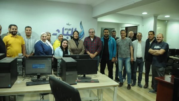 لقاء دعاء النجار مع صحفي صدى البلد 