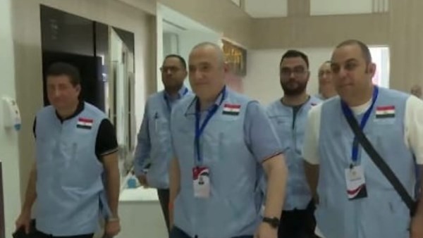 البعثة الطبية بمكة والمدينة تستقبل 9616 حاجا بالعيادات حتى الأن