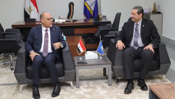 وزير العمل ومحافظ دمياط