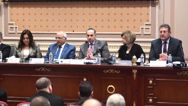 السفيرة مشيرة خطاب رئيسة المجلس القومي لحقوق الإنسان 