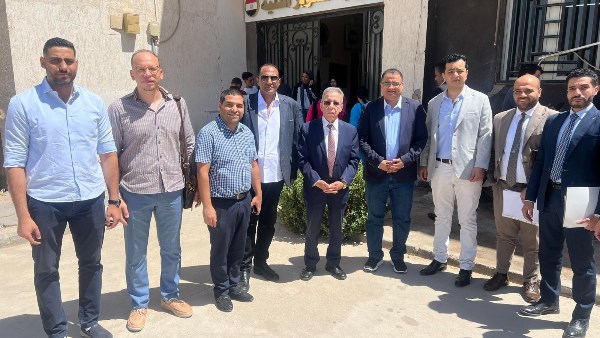 خالد أمين زارع أمام نيابة أكتوبر الكلية 