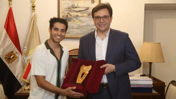  الدكتور أحمد فؤاد هنو و مينا مسعود