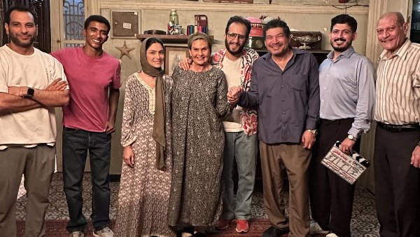 يسرا والسمرة والمفتي من كواليس فيلم 
