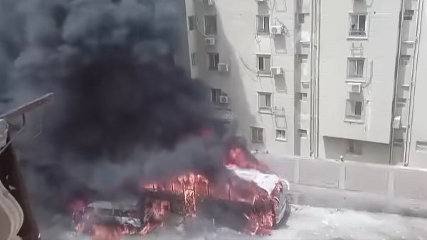 حريق اتوبيس المدرسة