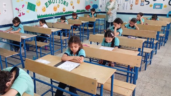  التقييم النهائي لتلاميذ الأول والثاني الابتدائي