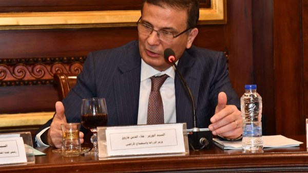 علاء فاروق وزير الزراعة واستصلاح الأراضي