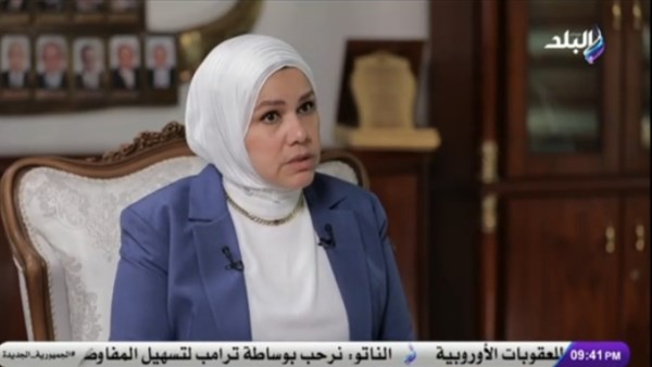 رشا عبدالعال رئيس مصلحة الضرائب 