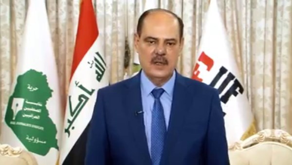نقيب الصحفيين العراقيين مؤيد اللامي